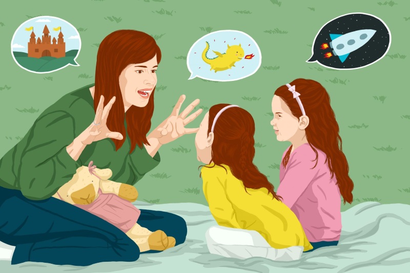 قصه گویی: ابزاری مؤثر برای تقویت سلامت روانی و رشد همه‌ جانبه کودکان