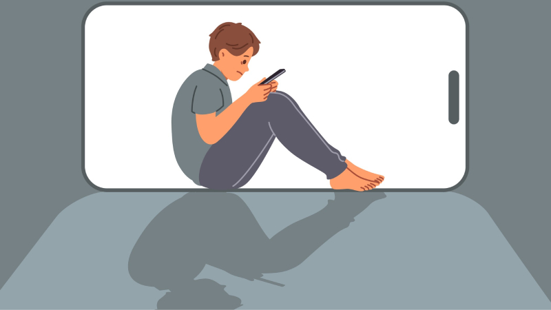 ارتباط اعتیاد به اینترنت با احساس تنهایی