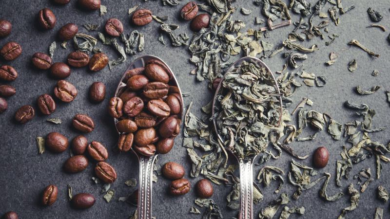 ترکیب کافئین و ال تیانین در چای و قهوه